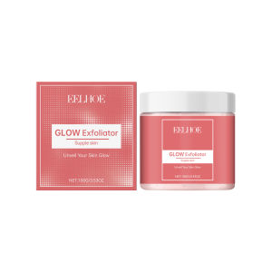 Eelhoe Làm Trắng Mặt Chà Tẩy Tế Bào Chết làm sáng da Glow Exfoliator Mặt Scrub 100G