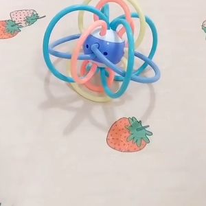Sweetybayi Baby Winkel Rattle Handbell Teether Sensory Toys Activity Toy Baby Rattle Ball Bayi Mainan BPA FREE