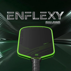 ENFLEXY Falcon series Red foam core pickleball paddle with Toray T700 carbon fiber