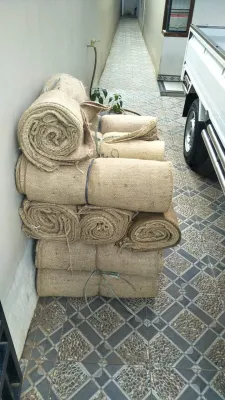 Karung Goni Bekas Ukuran 50KG - Bahan Alami - Berat 50KG - Cocok untuk Penyimpanan - Tempat di Corridor - Dekorasi Rumah