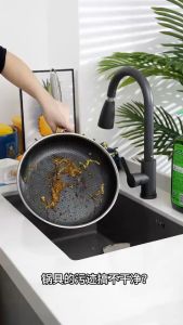 แปรงล้างจาน พร้อมด้ามจับ ฟองน้ําหนา  อเนกประสงค์ ทําความสะอาด สำหรับห้องครัว ห้องน้ำ