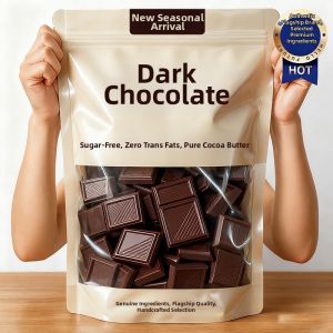 GULIGUXIN | Sugar Free Dark Chocolate 100 Pure Cocoa Butter