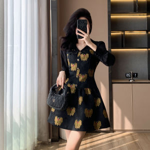 SUYE | Slimming Waisted A-Line Dress