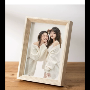 SG Stock Simple Wooden Photo Frame Table Decoration for Home and Office Pictures Frame 3R 4R 5R 6R 8R A4 Christmas Gift Teacher’s Day Gift