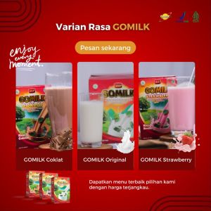 Paket Reseller GOMILK Susu Kambing Etawa Plus Herbal 10 BOX