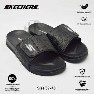 Sandal Pria Skecher Go Max Slide Terbaru Sendal Pria Selop Skecher Sandal Pria Slide Kekinian Sandal Skecher Pria Sendal Cowok