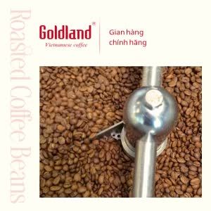 [Túi 500gr] Cà Phê Hạt Rang _ Roasted Coffee Beans Goldland Coffee