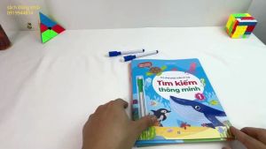 Sách Bộ Vở Viết Xóa Được - Wipe Clean - Tìm kiếm thông minh- Trò chơi nối số (bộ 04 cuốn)