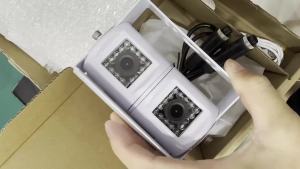 AHD 1080P Dual Lens Backup Camera Night Vision Adjustable Angle Reversing Camera for Truck RV Bus Motorhome