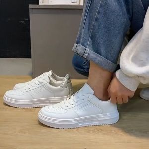 Leedoo Sepatu Pria Putih Sneakers Fashion Sport Shoes Casual MC427 | sepatu cowok terbaru 2023 ori