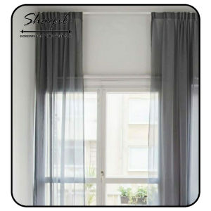 Vitrase Gorden Vitrase Spesial Warna Abu L=200cm T=300cm (Premium Sable)