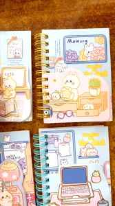 Sổ tay ghi chép 2 lớp lò xo mini nhỏ gọn bỏ túi A7