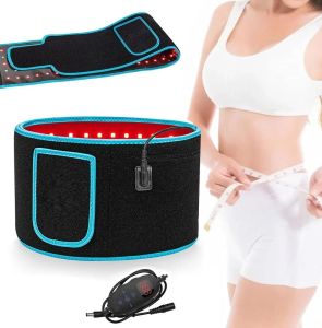 Red ＆Infrared Light Therapy Belt 850nm 660nm LED Beauty Devices fo Wrap Burn Fat Face Wrap Slimming Waist Heat Pad Full Body