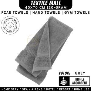 Face Towel 30*50 cm / 40*72 cm 100% cotton Tuala muka tuala - tuala Hand Towel White wash cloth 100% Cotton Tuala Putih