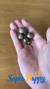 ลูกกระพรวน กระพรวนสีสนิม สีเหลืองดำเกรดเอ เสียงดังกังวาน ผลิตภัณฑ์เสริมสร้างสุขภาพสำหรับสัตว์ๆ