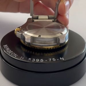 Bergeon 7825 Springbar Tweezer Spring Bar Tool Watch Strap Removal Swiss Made 1.0mm Forked Tips Stainless Steel