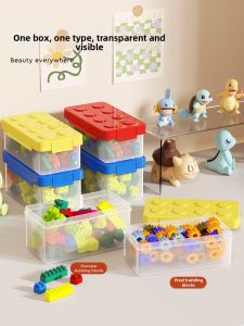 Creative Transparent Toy Storage Box