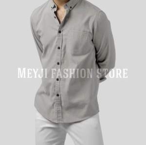 kemeja polos pria warna coklat tua bigsize M-XXXL formal non formal casual slimfit kemeja basik kemeja pria polos lengan panjang termurah!!!