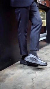 Otiv Dortmund Black - Sepatu Loafer Kulit Casual Formal Pria Untuk Kuliah Kerja Traveling