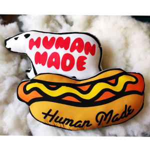 Creative Simulation Human Made Duck Burger Printed Pillow Home Cartoon Sofa Car Lumbar Pillow Doll