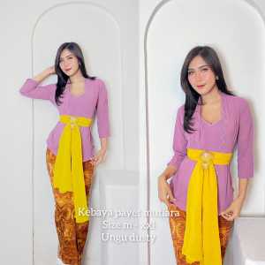 Kebaya Payet Mutiara: Model Tangan Panjang & Warna Beragam