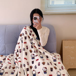 KAMONI | Office Shoulder Wrap Nap Blanket Air Conditioner Blanket Dorm Nap Small Quilt Sofa Cover Blanket