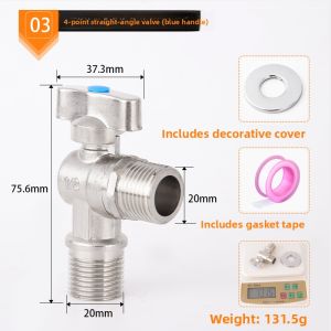 danxilu | High Flow Angle Valve 4 Inches
