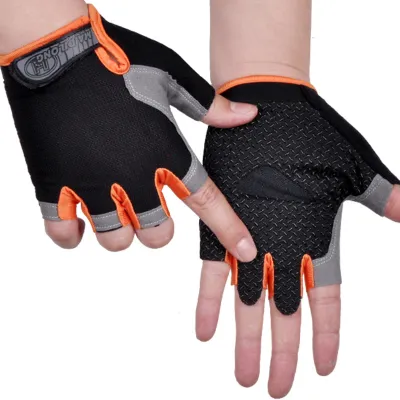 Đi Xe Đạp Chống Trơn Trượt Nam Găng Tay Nửa Ngón Thoáng Khí Chống Sốc Găng Tay Thể Thao Chống Mồ Hôi Xe Đạp Xe Đạp Găng Tay Đi Xe Đạp Thiết Bị