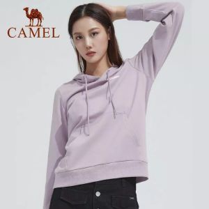 Cameljeans Áo Nỉ Có Mũ Mùa Xuân Mới Cho Nữ Áo Nỉ Nữ Áo Nỉ In Hình Thể Thao Áo Hoodie Nữ Thường Ngày