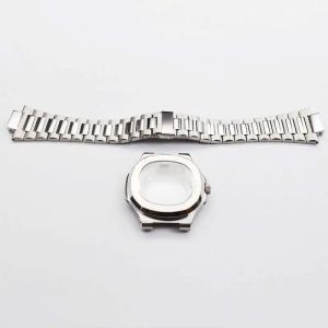 Vỏ Đồng Hồ 395mm Mặt Kính Sapphire Dành Cho Bộ Máy Nautilus Nh34 Nh35 Nh36 Đã Được Độ Chế Mặt Số Chống Nước Phụ Kiện Dây Đeo Đồng Hồ Bộ Dụng Cụ