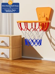 ZIYINGCHA | Portable No-drilling Wall-mount Basketball Hoop for Kids Foldable