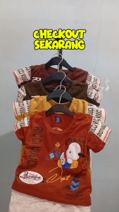 Setelan Baju Bordir Branded - Atasan dan Celana Motif Karakter Keren - 3-15 Bulan - Bahan 100% Cotton (READY STOCKS)