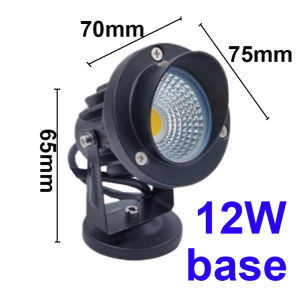 110V220V12V Outdoor LED Garden Light COB Led Lawn Lamp 7W12W Waterproof Spike Garden LED Light OutdoorLandscape Spotlight Villa Roman Column Lighting