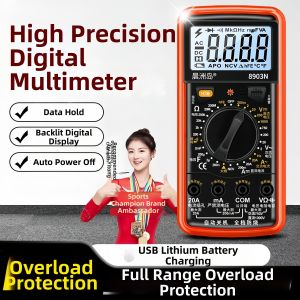 NAIFUNA | High Precision USB Rechargeable Smart Anti-burn Multimeter