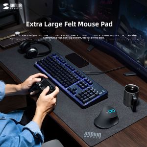 Sanwa Supply | Large Breathable Slip-resistant Gaming Mouse Pad