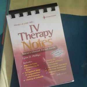 IV therapy notes pocket notes for nursing