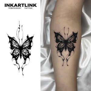 Butterfly temporary tattoo sticker waterproof magic tattoo lasts to 15 days fake tattoo semi permanent tattoo