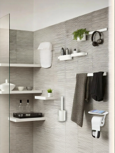 Hansgrohe | Hole-free Bathroom Towel Rack