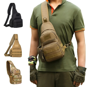 Military Shoulder Bag Trekking Chest Sling Bag  Backpack For Hiking Outdoor Camping Fishing