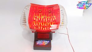 Lampu Rem Running Supra X 125 8 10 Mode Bonus Lampu Depan H6 AES / Sein T10 Stoplamp Variasi Honda