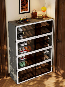 YINGGANG | Transparent Multi-layer Door Racks Sliding Door