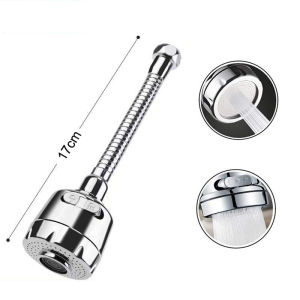 Water Tap Nozzle 360 Rotation Faucet Sprayer 2/3 Mode Kitchen Faucet Extender Aerator Splash Bubbler Kitchen Accessories