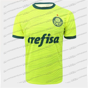 ชายกีฬาเสื้อฟุตบอล TShirt บราซิล Palmeiras เสื้อฟุตบอลบ้านหลวมแห้งเร็วการฝึกอบรม TEE ผู้ชายฟิตเนสกลางแจ้ง TOP