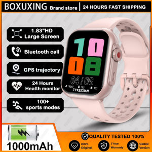 2026 New Global Version Watch 5 GPS Track Sports Smart Watch 1000mAh heart rate 1.85" AMOLED Bluetooth call Smartwatch Men Women
