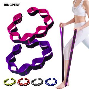 Dây Đàn Hồi Kỹ Thuật Số 8 Đoạn Dùng Cho Khiêu Vũ Yoga Pilates Thể Dục Khiêu Vũ Latin Dây Đàn Hồi Căng Giãn