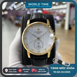 Đồng Hồ Nam Dây Da Sunrise 1138SA  - Full Box - Chính Hãng - Bảo Hành Hãng 3 Năm - Mặt Kính Sapphire Chống Xước - Chống Nước 3ATM