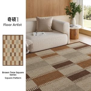 QISHUO | Retro Style Living Room Bedroom Carpet