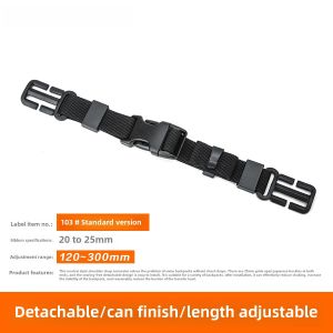 Jiajia Detachable Shoulder Strap Connector Backpack Ribbon Fixing System Buckle Multi-Purpose Chest Buckle Belt Buckle
