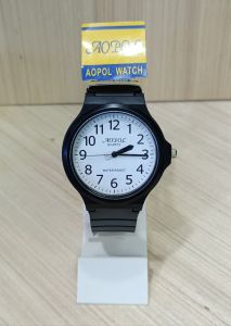 Jam AOPOL NO991/N1702 Original Tali Raber Wateresis Pria Diameter 42mm Free Baterai Cadangan (Andre What 97)
