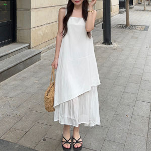 SENWA | Blue Sleeveless Maxi Dress